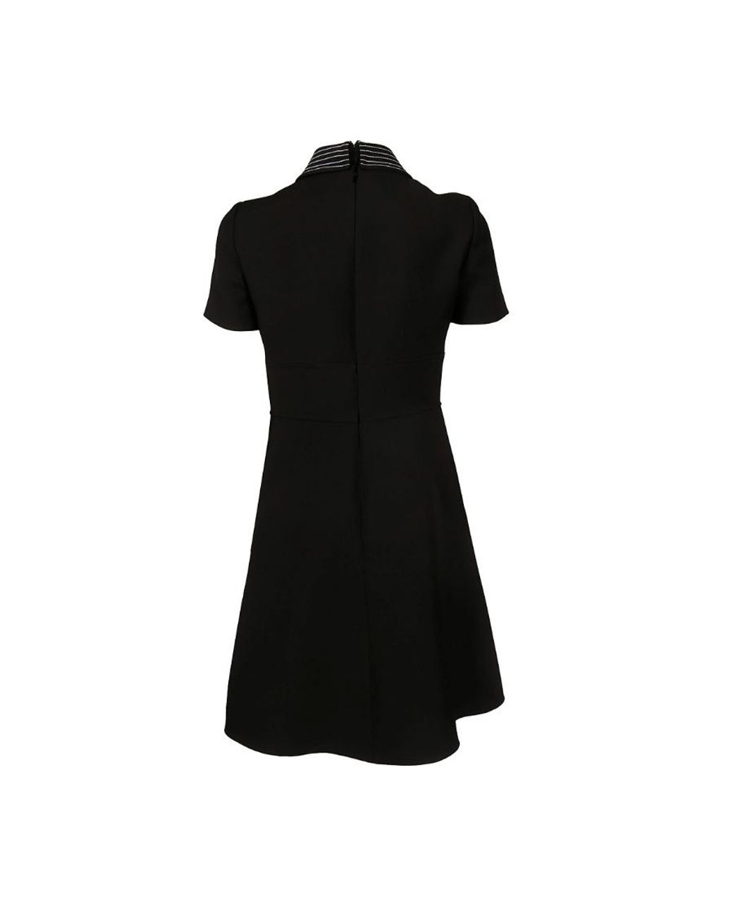Valentino Black Cady Mini Dress