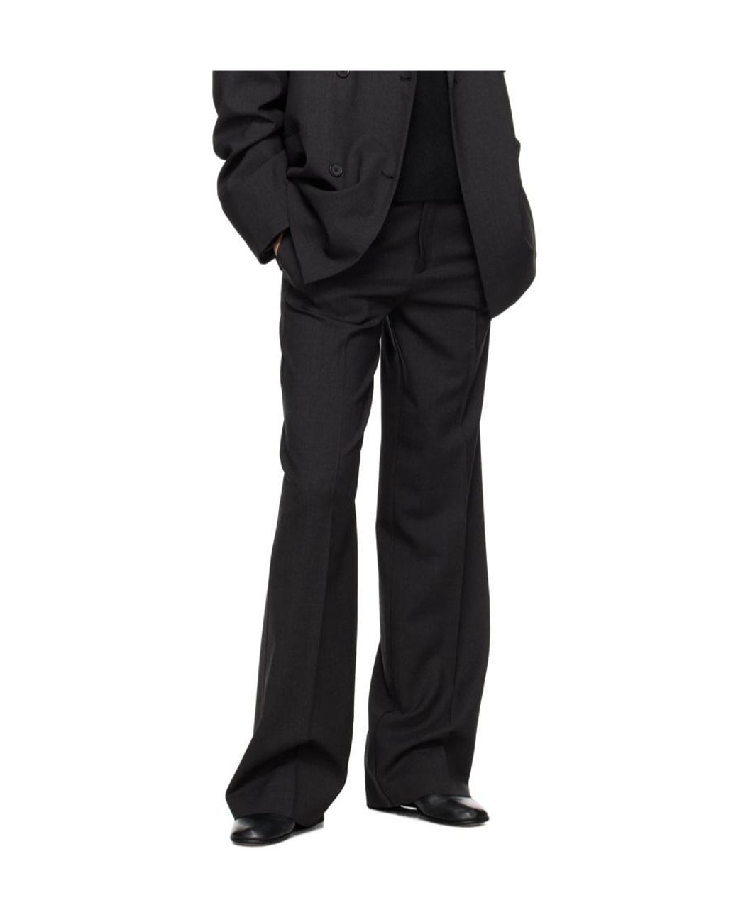 Loulou de Saison Black Vys Straight Leg Pants