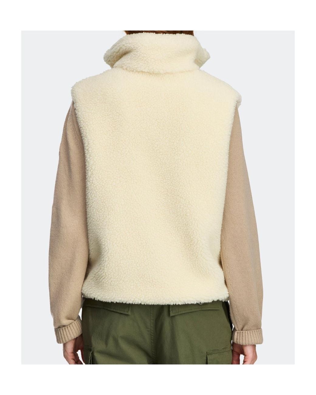 Canada Goose White Soren Fleece Vest