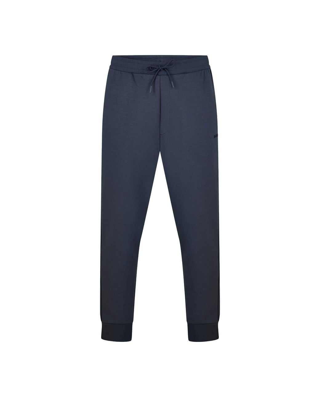 Boss Blue Drawstring Jogger Pants for men