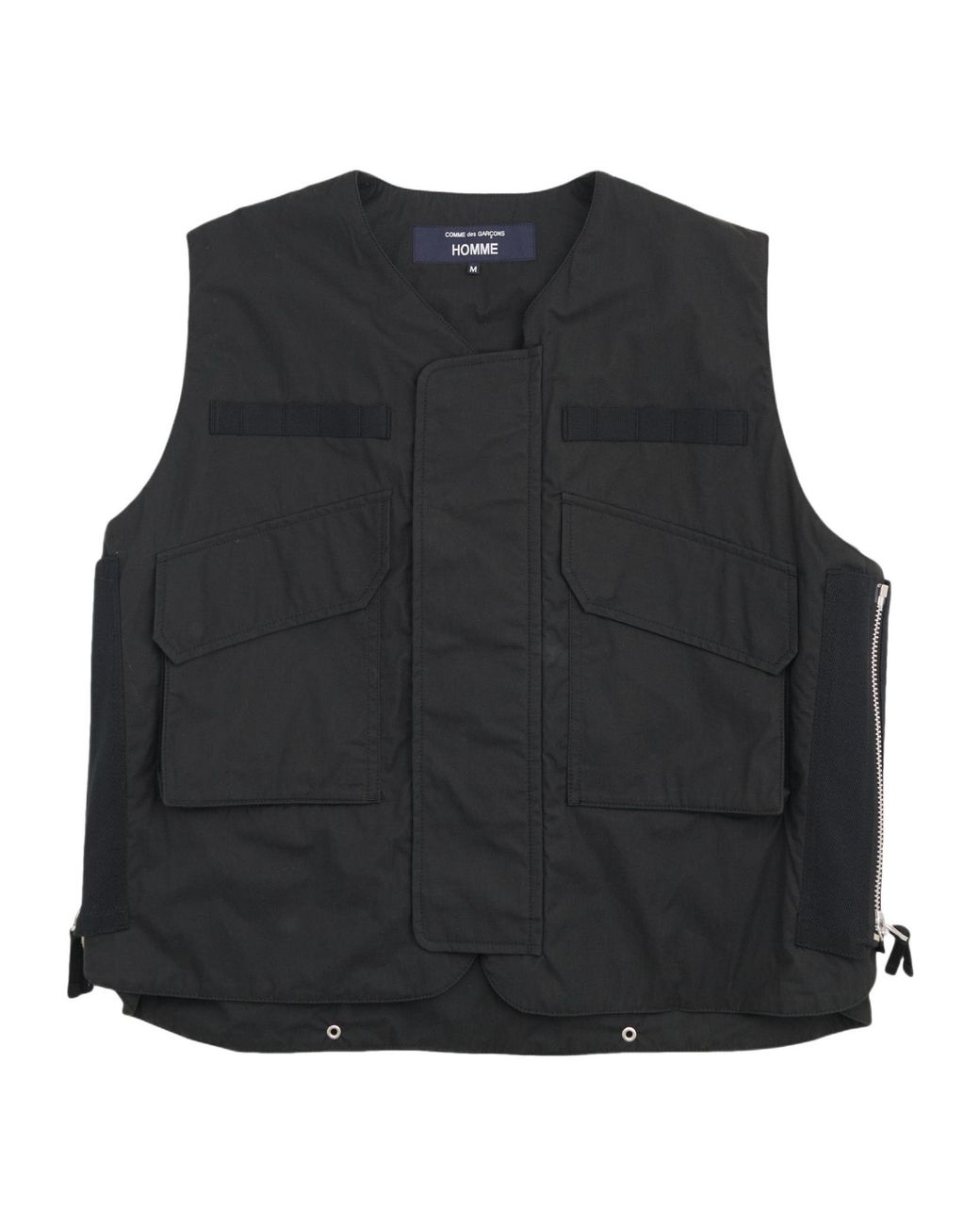 Comme des Garçons Black Sleeveless Vest for men