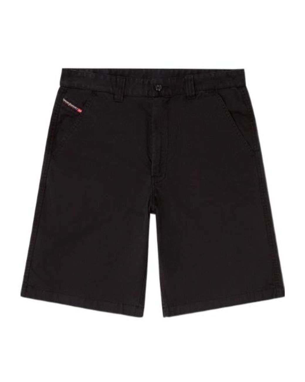 DIESEL Black P-Hant Chino Shorts for men