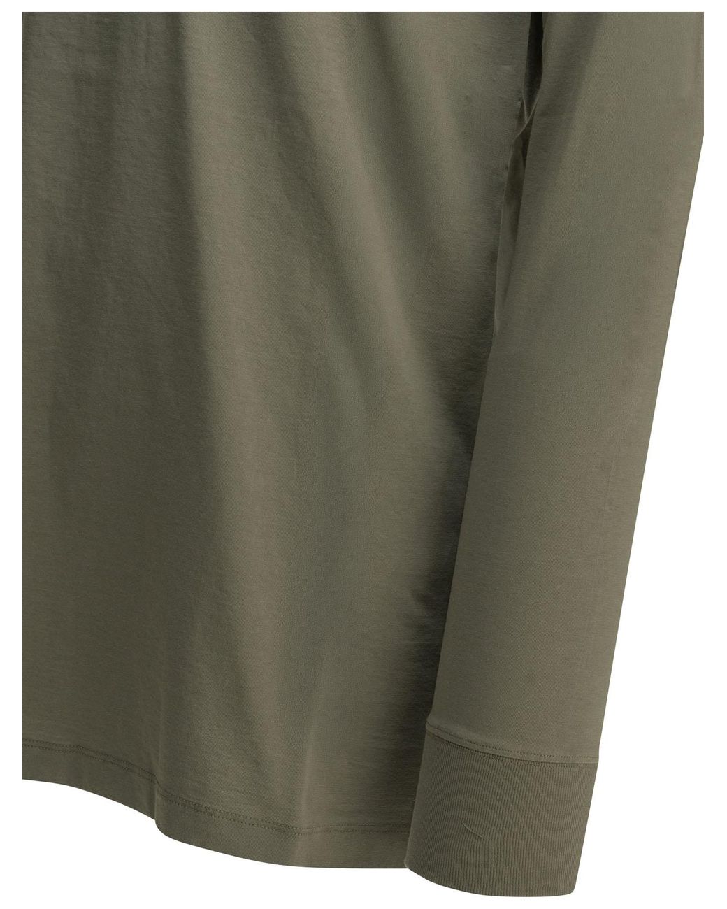 Rick Owens Green 'Level' Crew-Neck T-Shirt for men