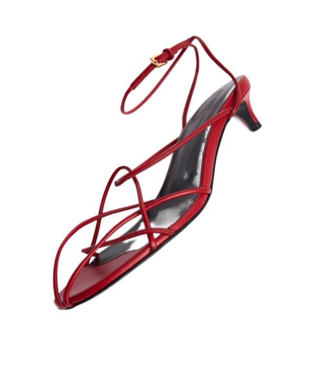 Khaite Pink Ankle Strap Sandals