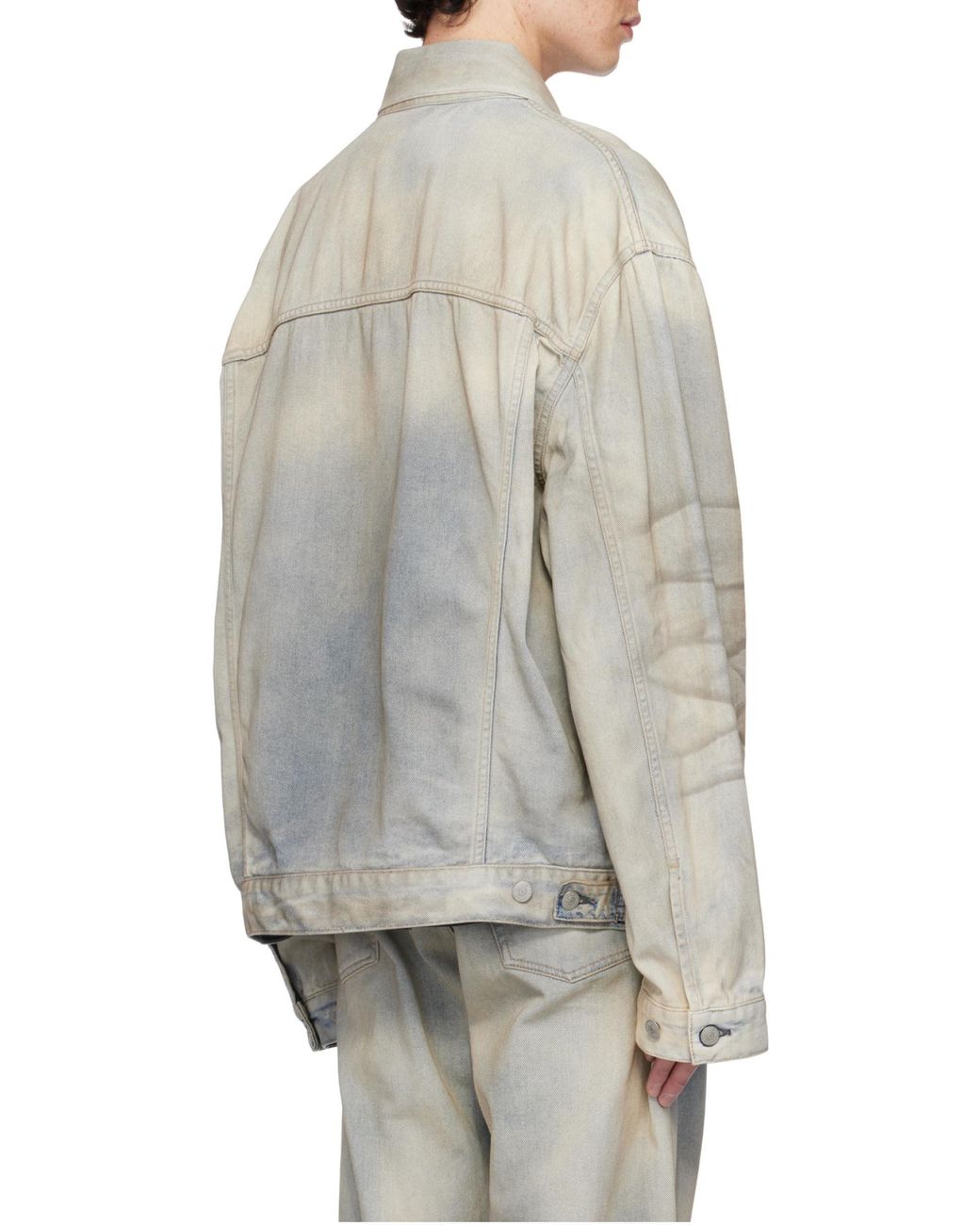 Acne Blue Oversized Fit Denim Jacket for men