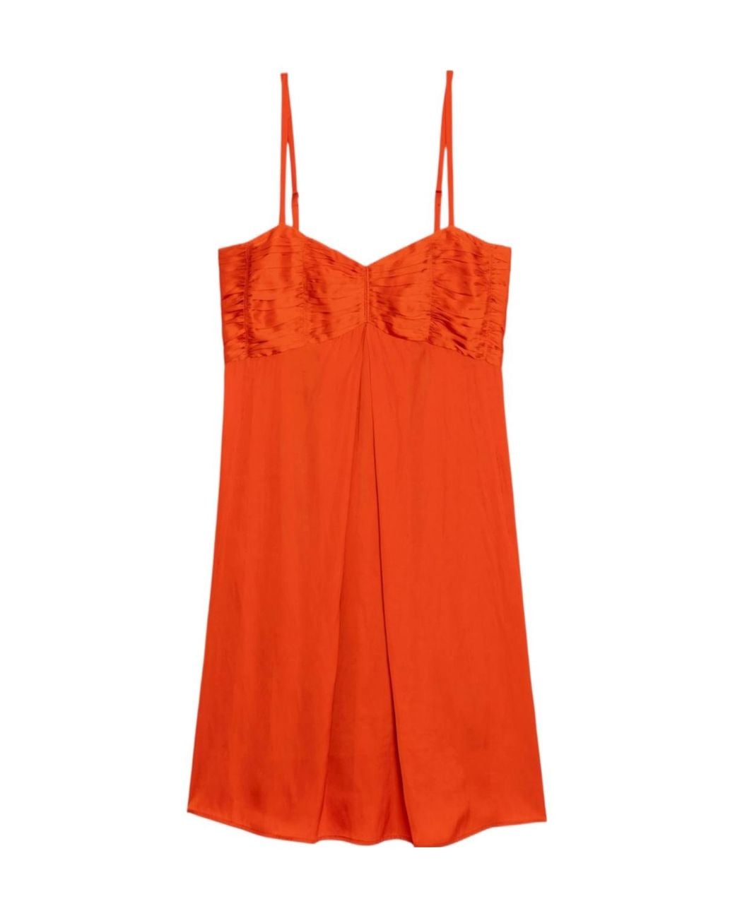 Zadig & Voltaire Red Suspender Dress