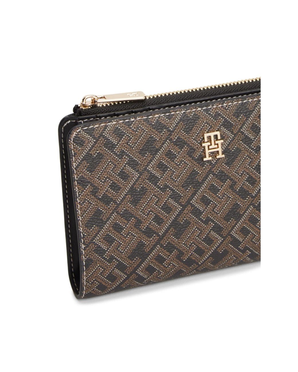 Tommy Hilfiger Gray Zip Around Purse