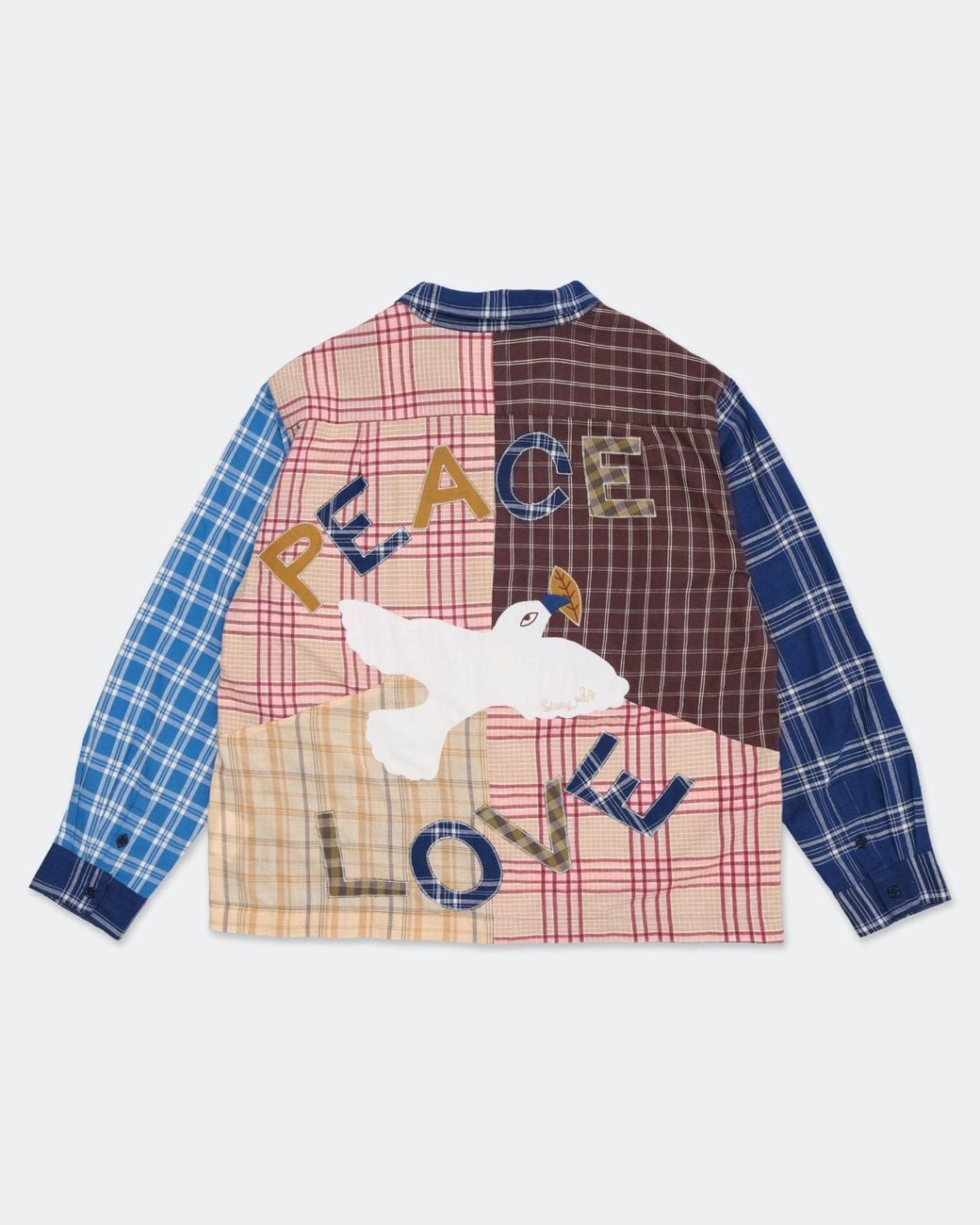 STORY mfg. Blue Greetings Shirt for men