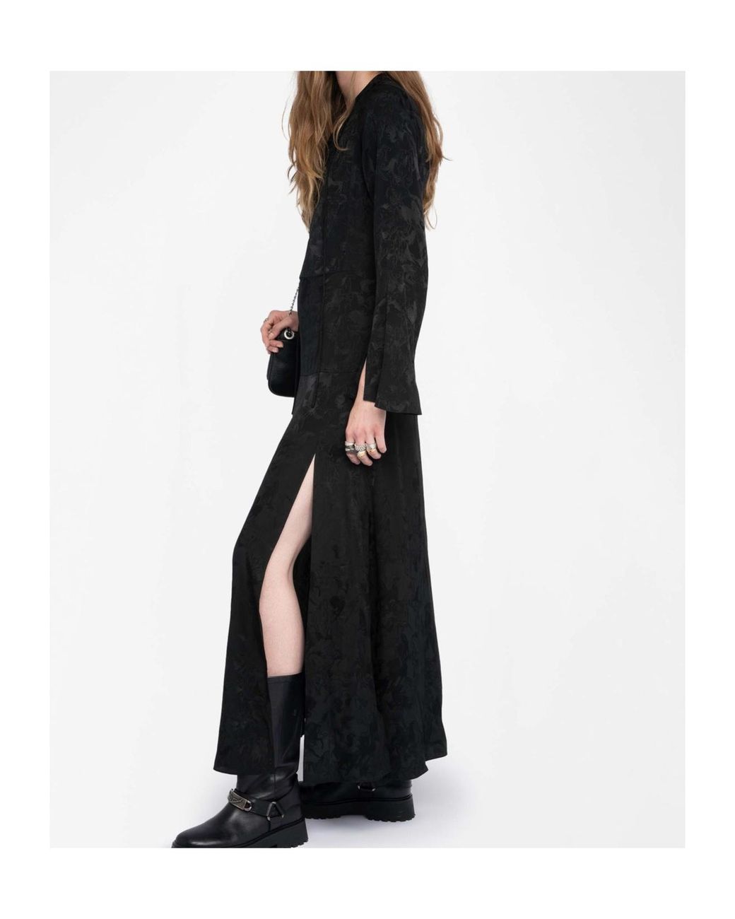 Zadig & Voltaire Black Rikal Maxi Dress
