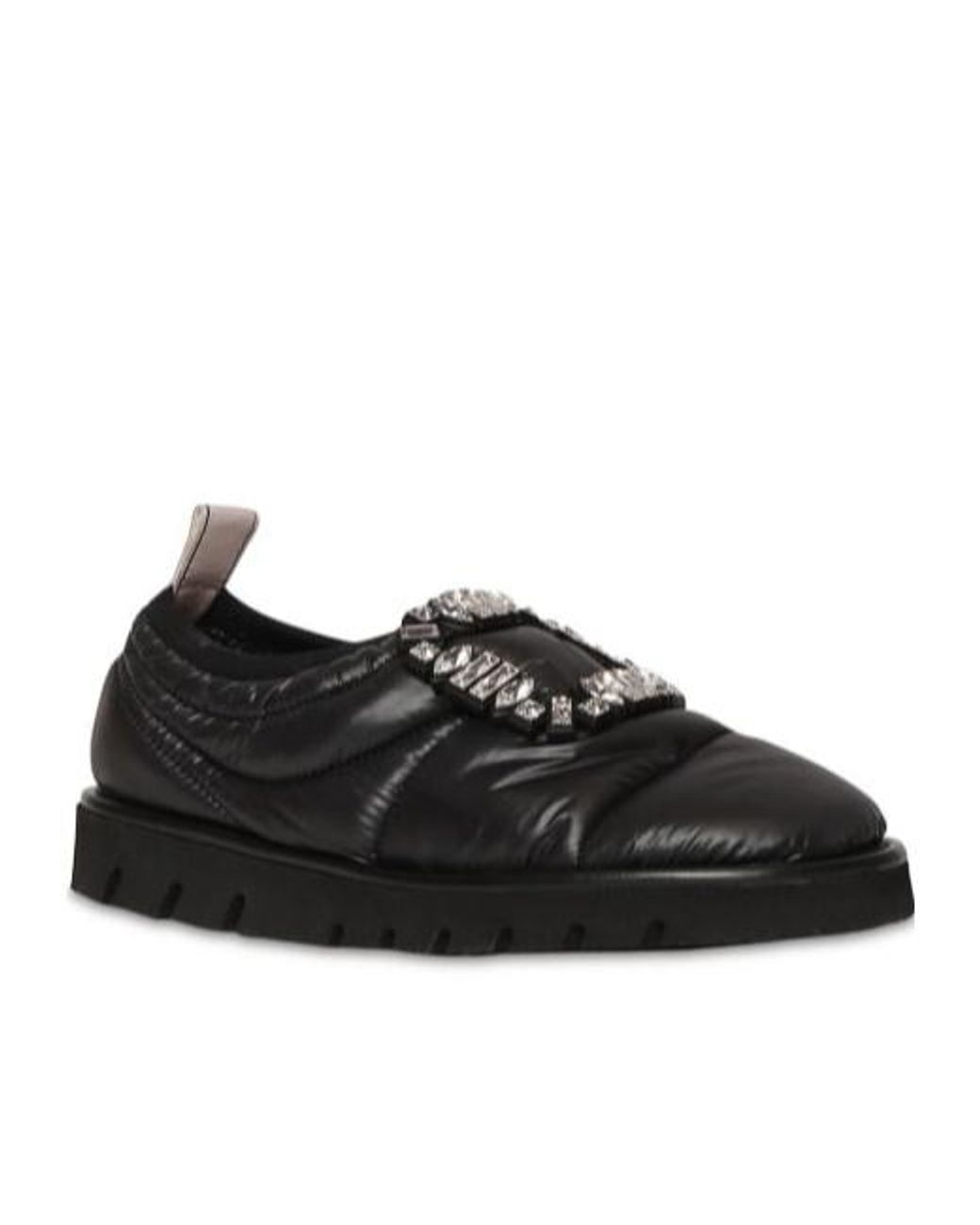 Roger Vivier Black Casual Flat Shoes