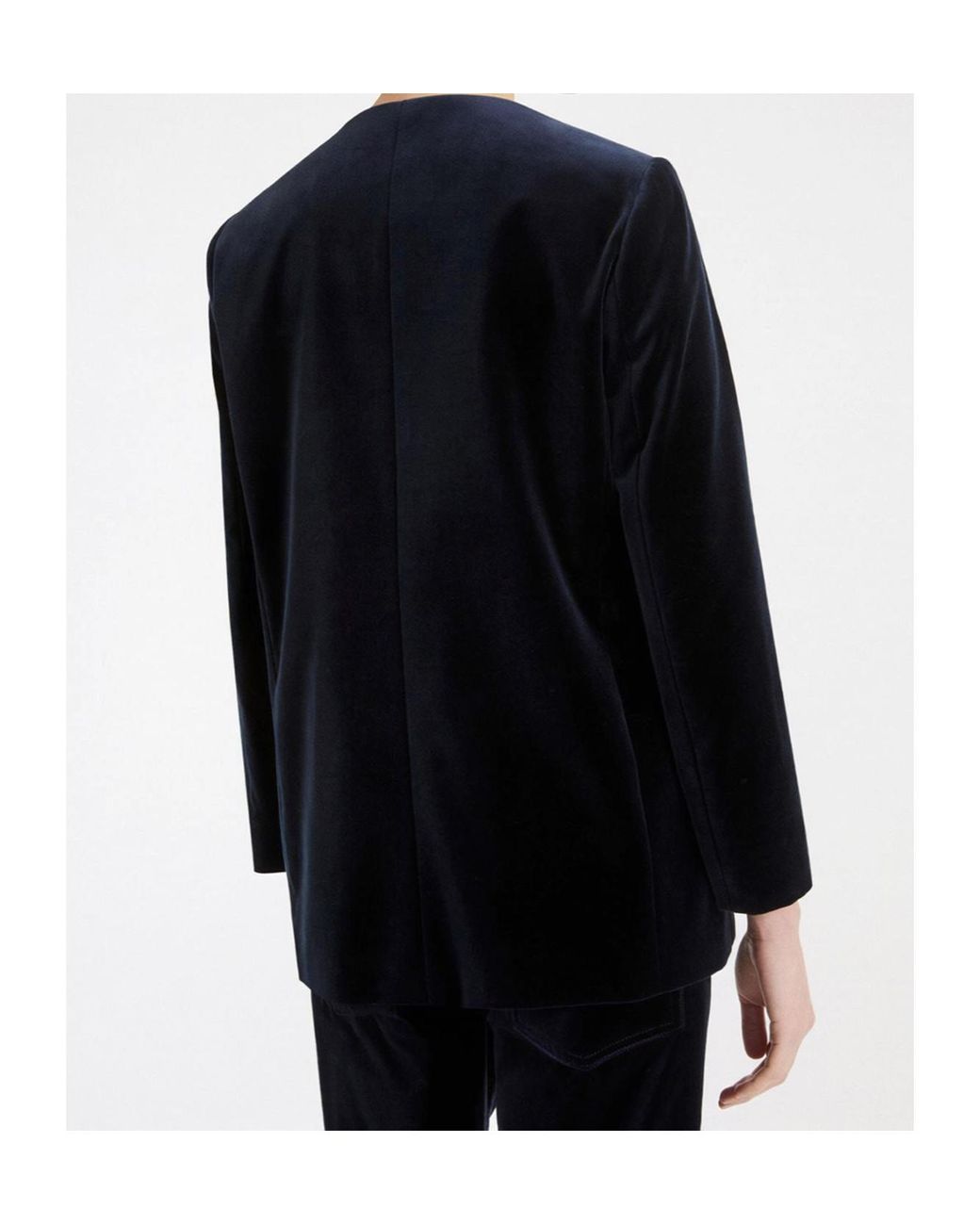 Marella Black Single-Breasted Casual Jacket