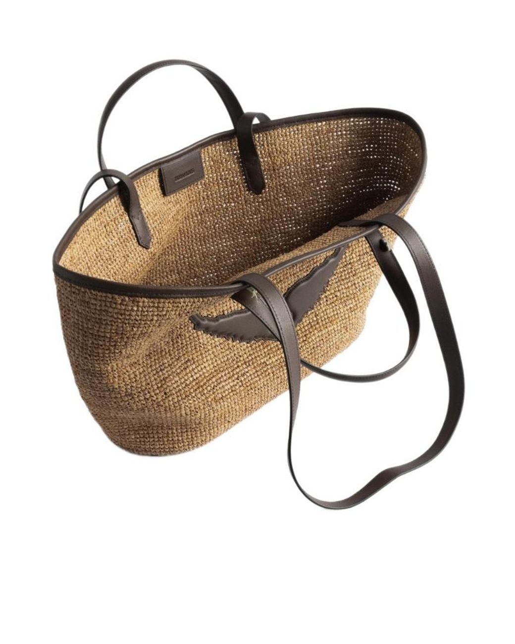 Zadig & Voltaire Brown Wings Basket Bag