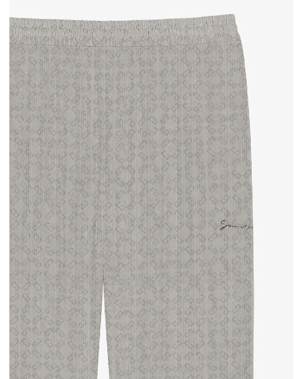 Givenchy Gray Monogrammed Elastic-Waist Jogger Pants for men
