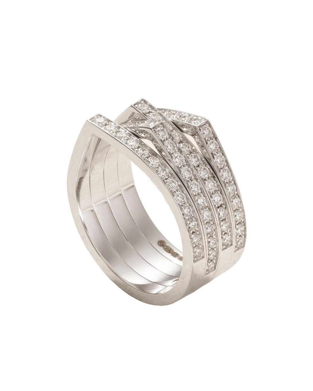 Repossi White 18-Karat Diamond Ring
