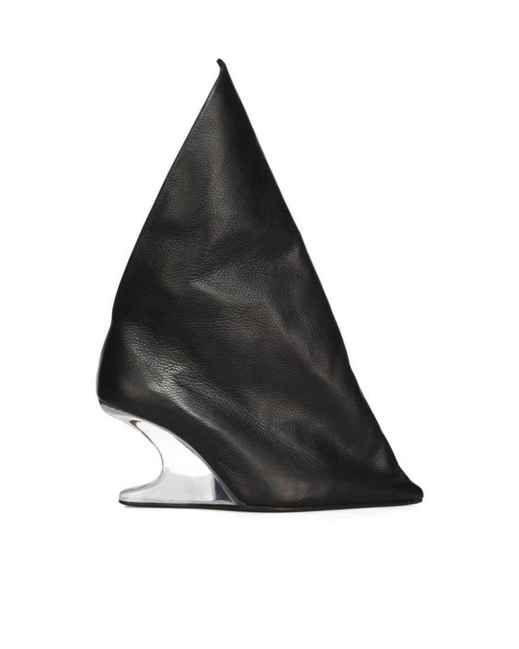 Rick Owens Black Strutter Taco 8 Boots