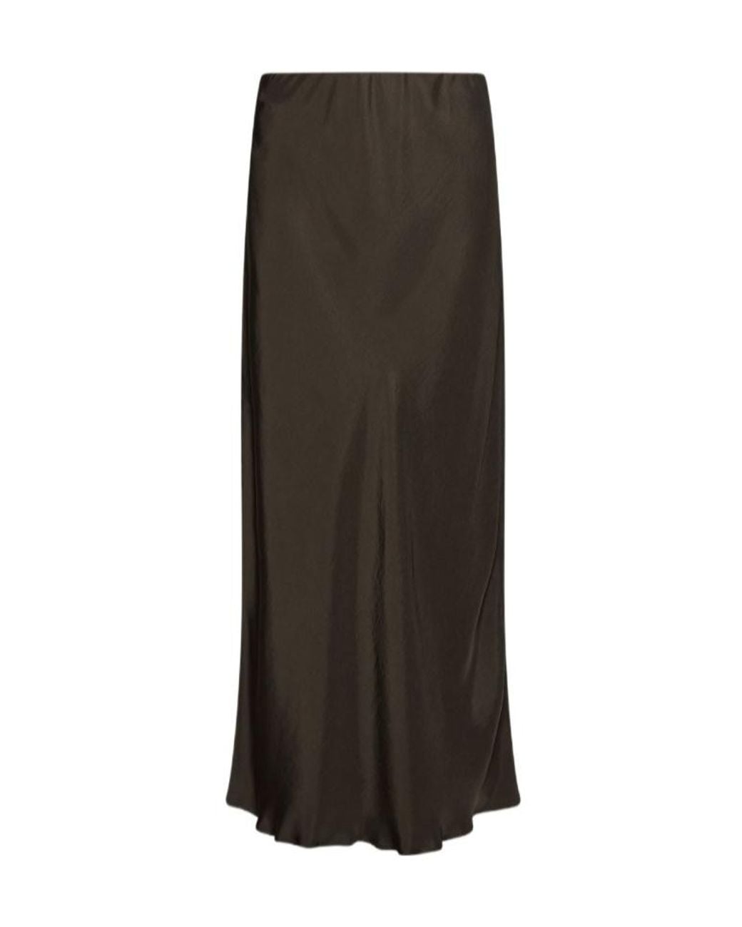 Marella Brown Twill Pencil Skirt