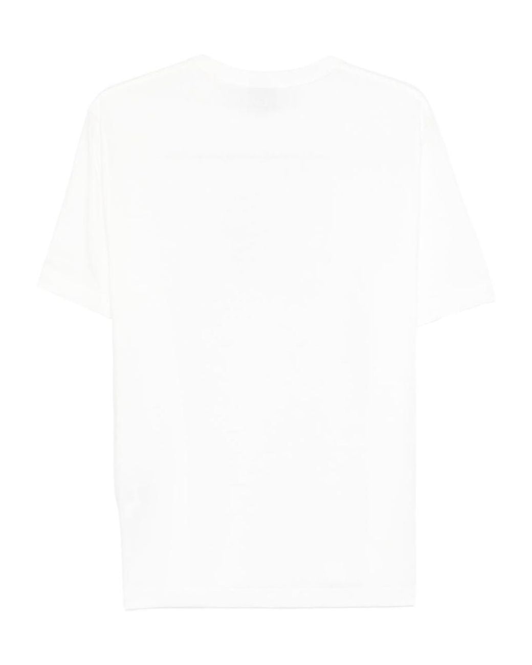 Paul Smith White Ps Paul Smith Print T-Shirt for men