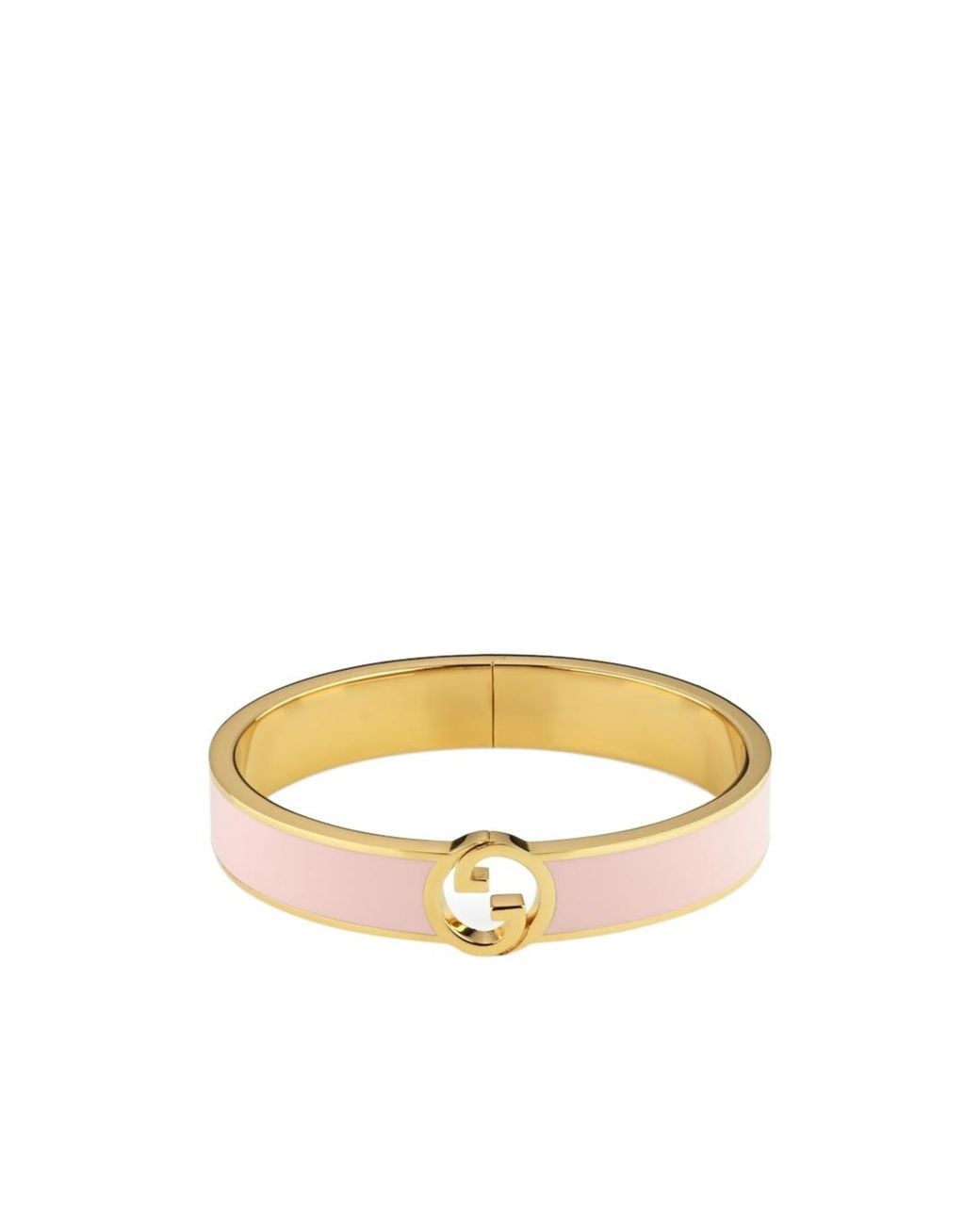 Gucci Metallic Gg Logo Bracelet