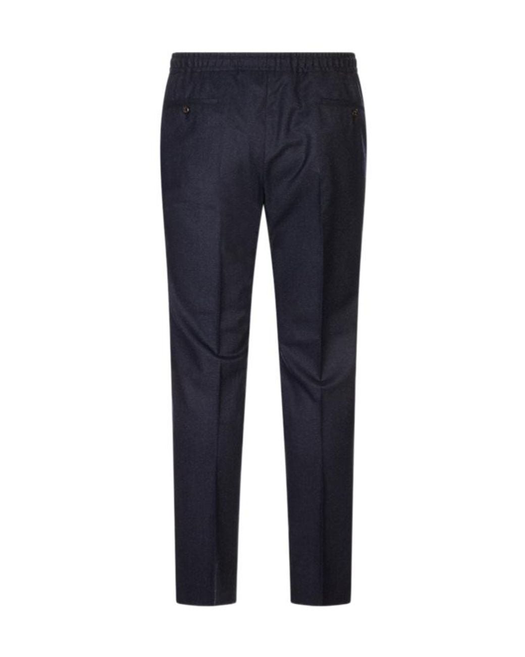 Corneliani Blue Drawstring Trousers for men