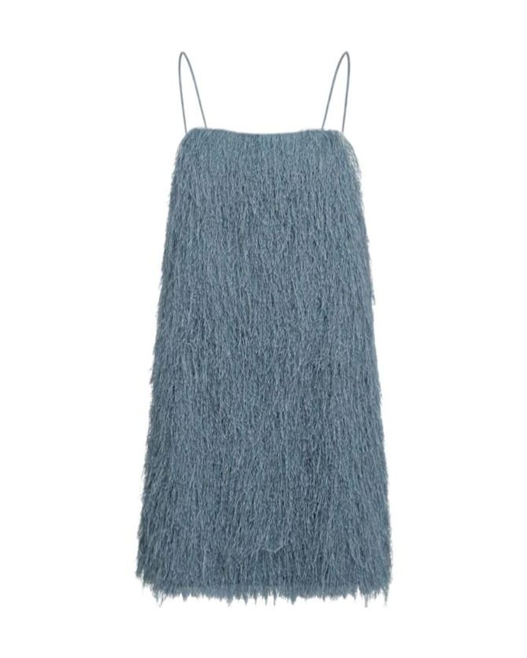 By Malene Birger Blue Ledo Mini Dress