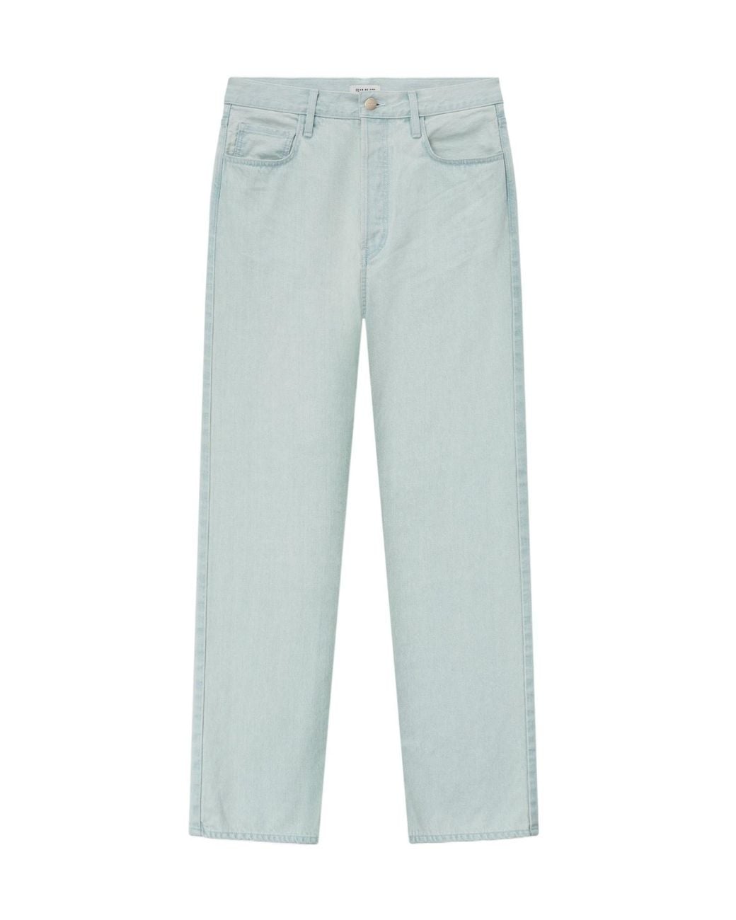 Fear Of God Blue Straight Five-Pocket Jeans for men