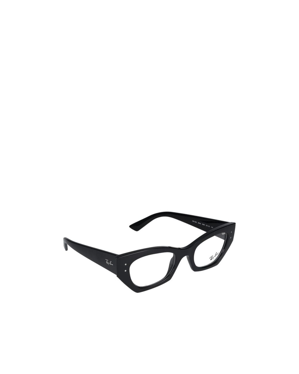 Ray-Ban White Zena Cat-Eye Frame Glasses for men
