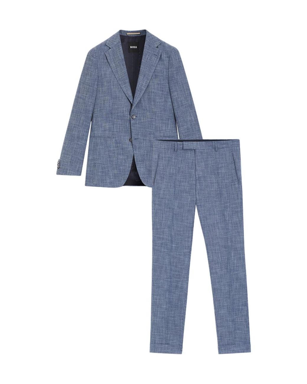 Boss Blue Huge Two-Piece Suit for men