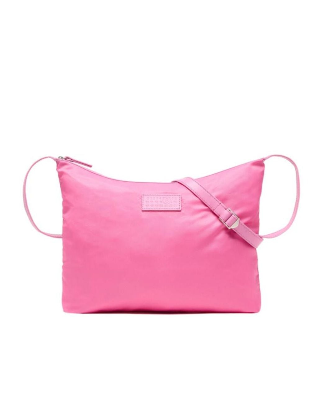 MM6 by Maison Margiela Pink Numeric Crossbody Shoulder Bag for men