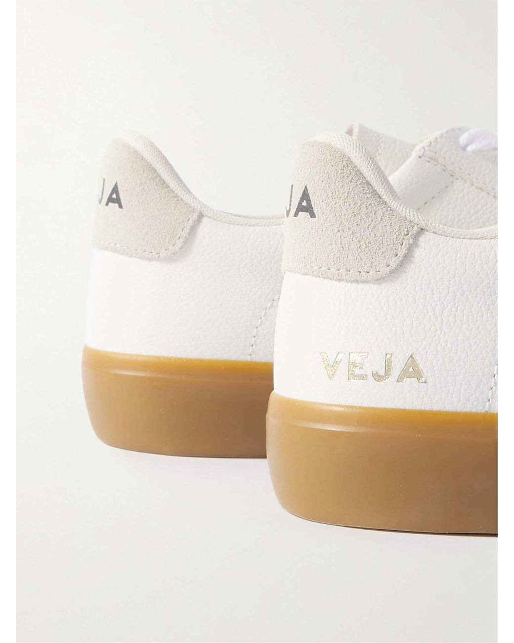 Veja White Campo Low-Top Sneakers for men