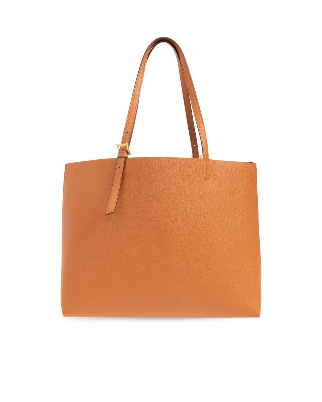 MCM Brown Logo Shoulder Bag
