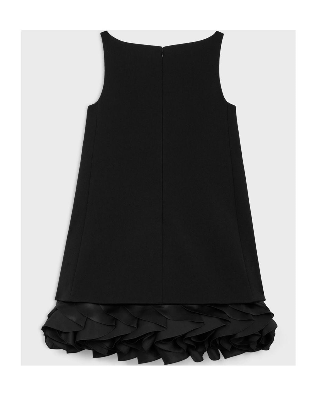 Céline Black Organze Short Dress