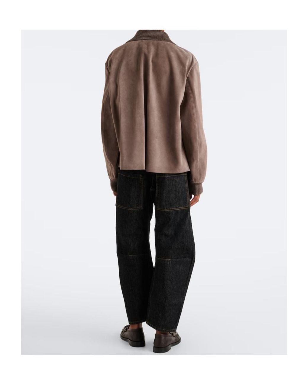 Nili Lotan Black Five-Pocket Jeans