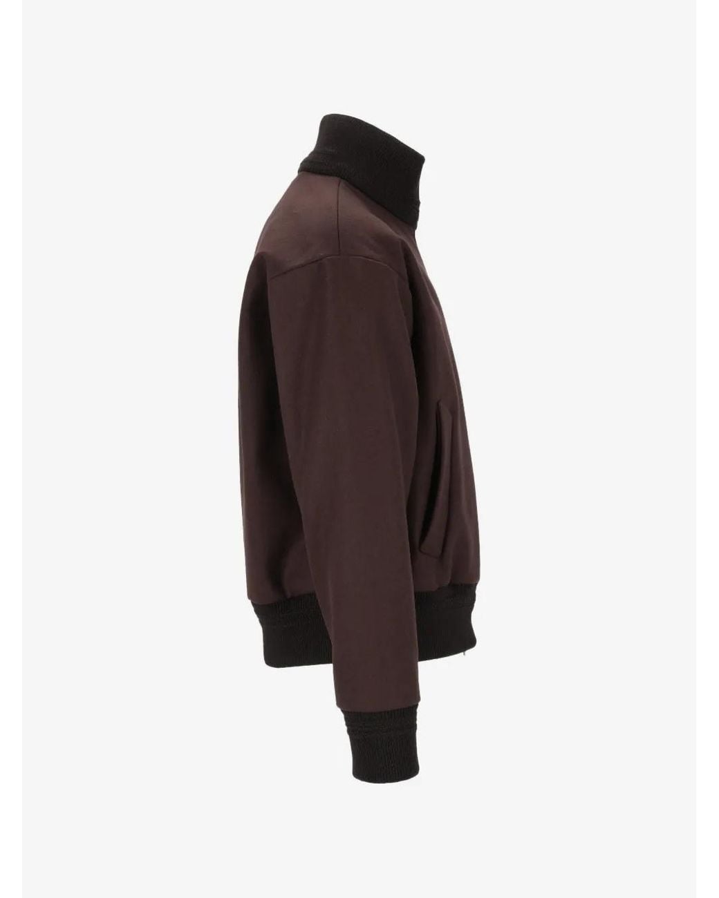 Barena Brown Logo Casual Jacket for men