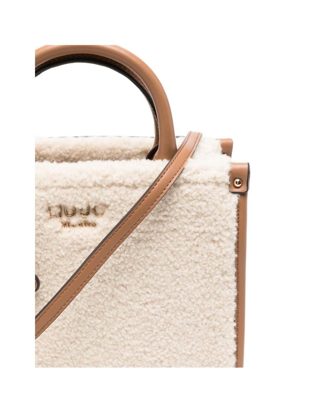 Liu Jo Natural S Top Handle Tote Bag