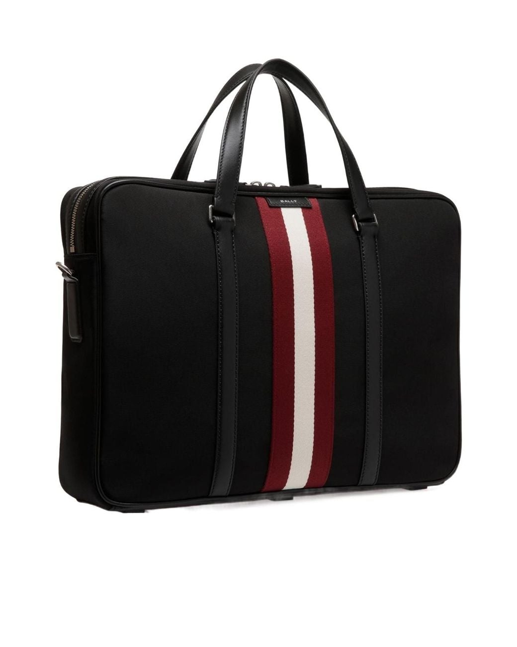 Bally Black Code Briefcase for men