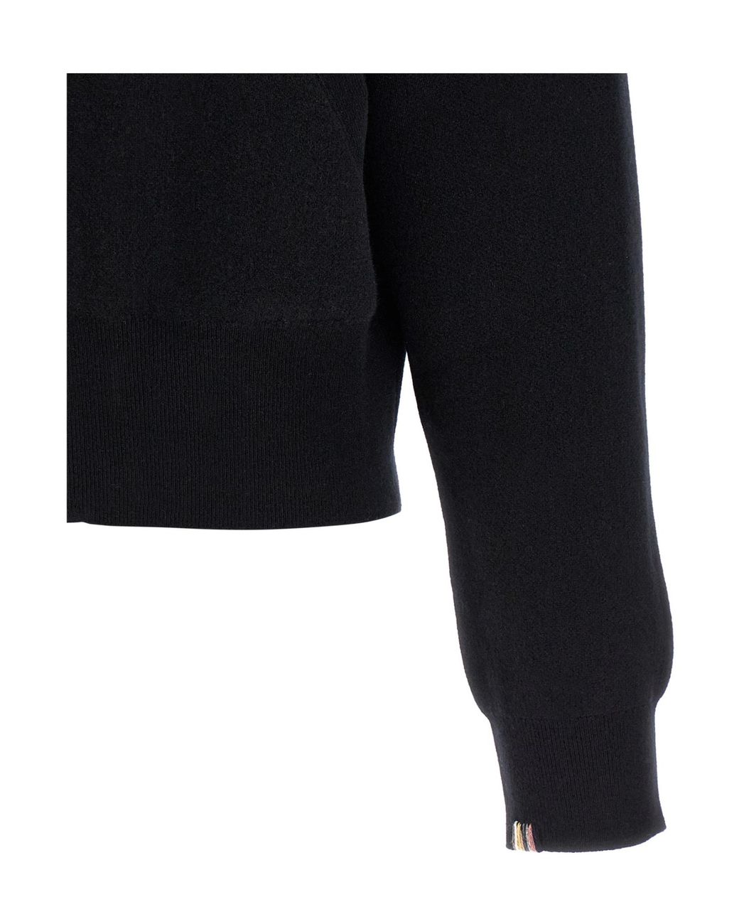 Extreme Cashmere Black N385 Xtra Cute High-Neck Zip Cardigan