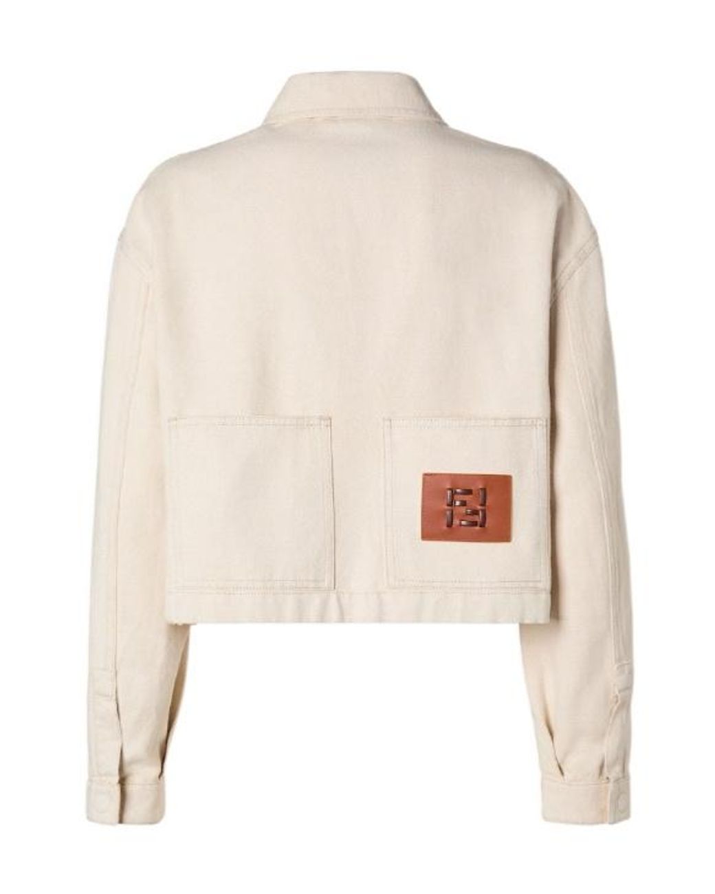Fendi Natural Denim Jacket