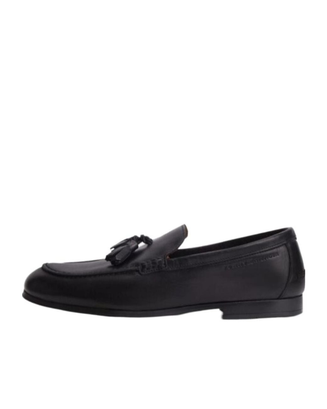 Tommy Hilfiger Black Tassel Loafers for men