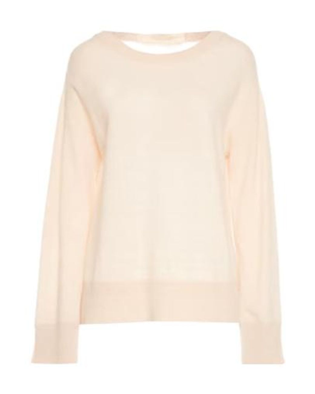 MAX&Co. Natural Solid Knit Top