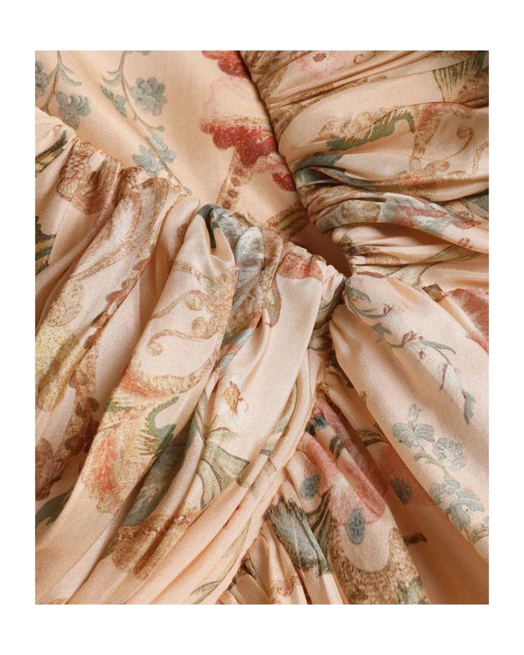 Zimmermann Natural Roselight Halter Maxi Dress