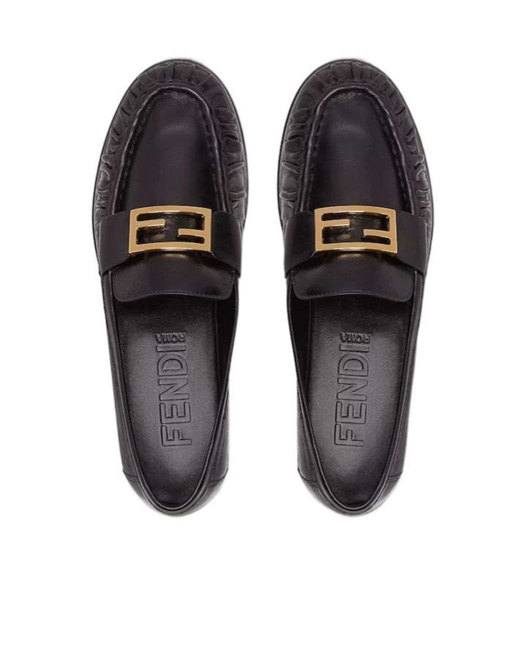 Fendi Black Loafers