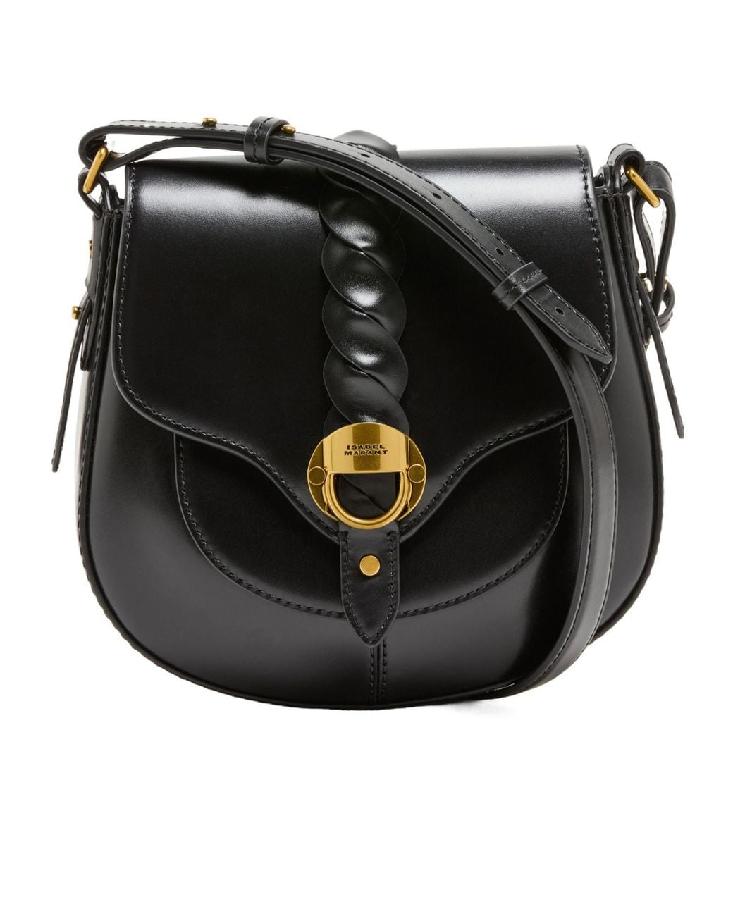 Isabel Marant Black Altay Small Crossbody Bag