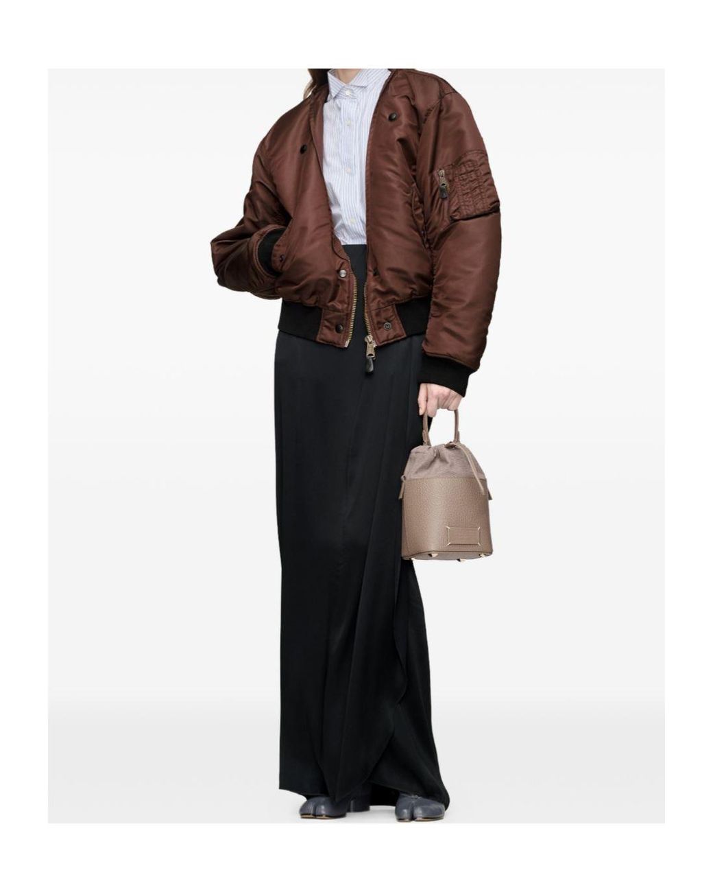 Maison Margiela Brown Giubbotto Reversibile