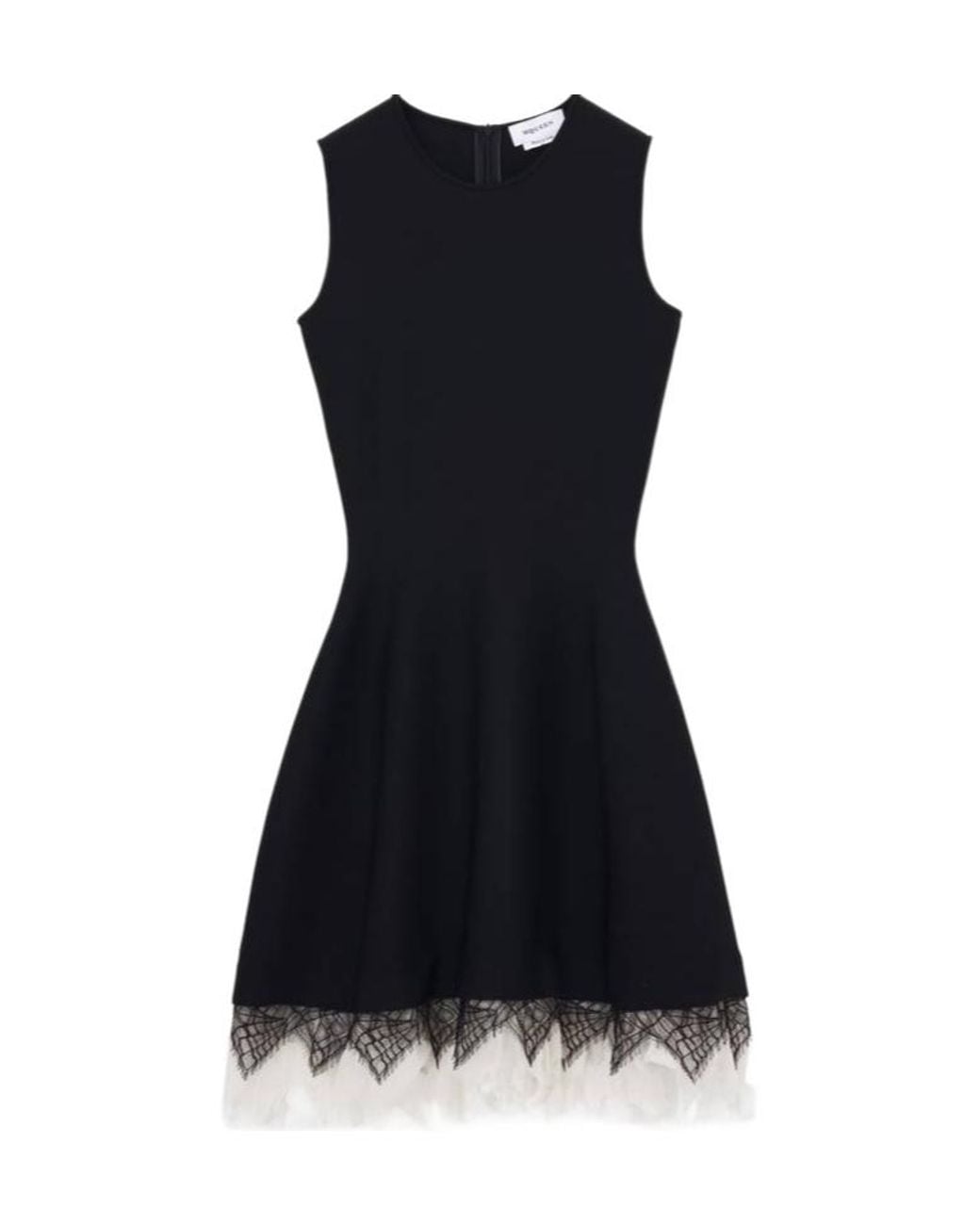McQueen Black Sleeveless Dress
