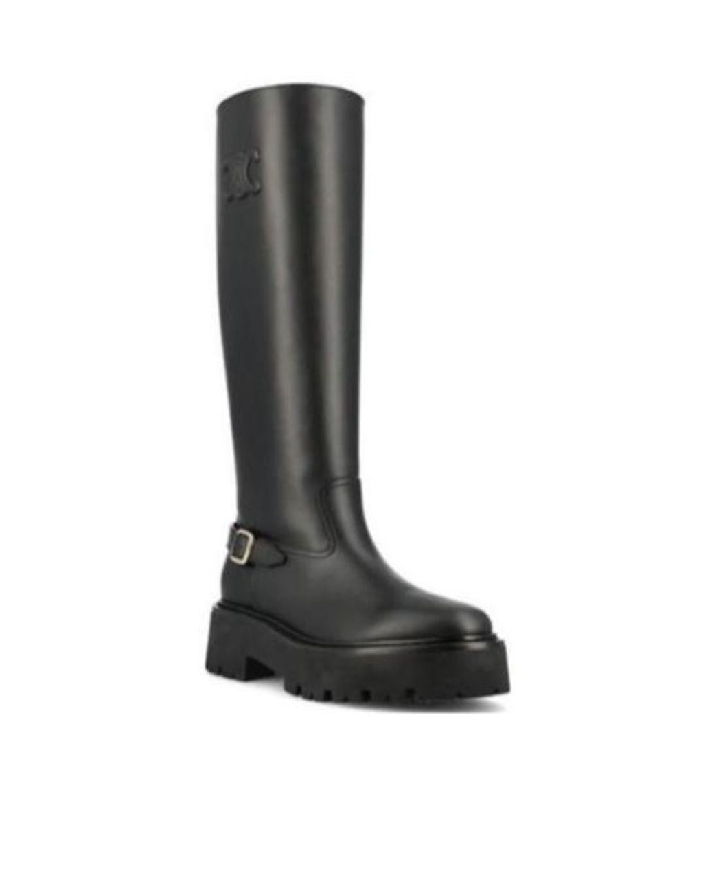 Céline Black Bulky High Boot