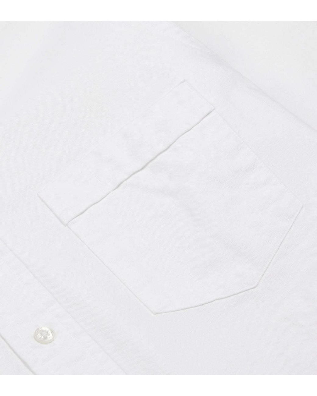 Drake's White Long-Sleeved Shirt for men
