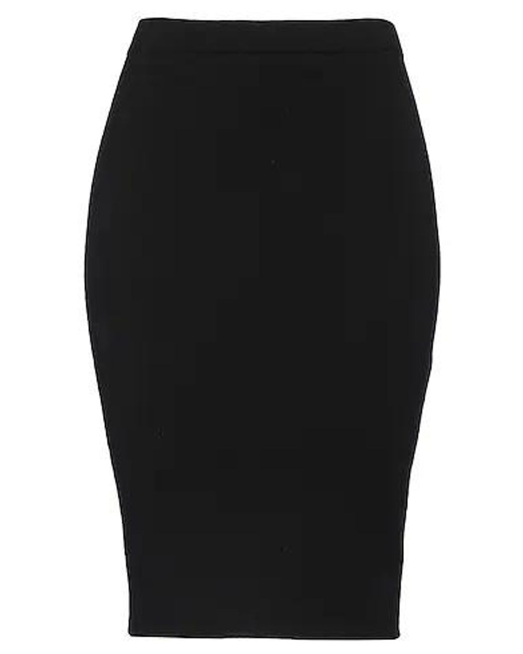 Saint Laurent Black Lightweight Knitted Skirt