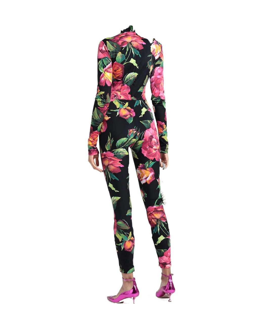 Dolce & Gabbana Red Jumpsuit