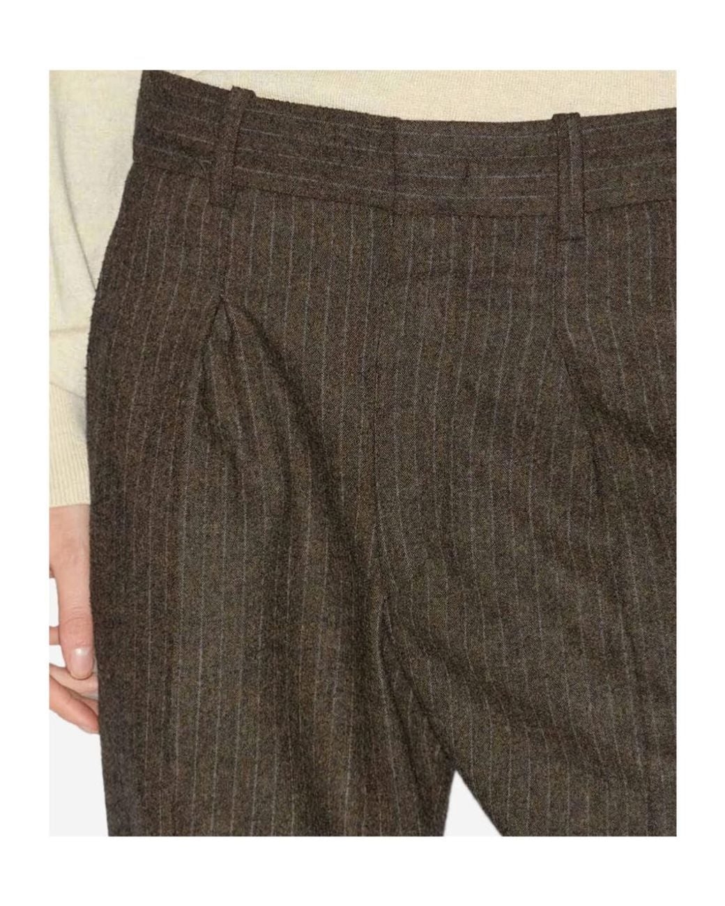 Isabel Marant Gray "Lisetta" Suit Trousers