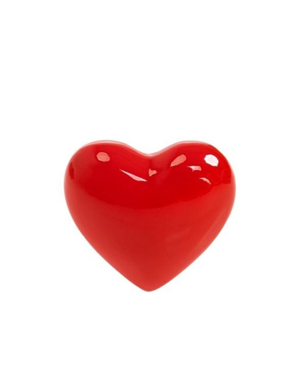 Moschino Red Heart Statement Ring
